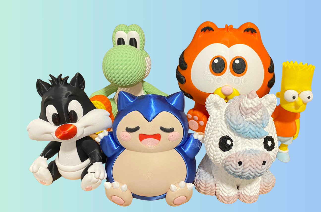 A selection of Tovooo creations